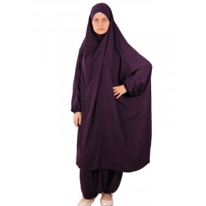 Jilbab Set mit Khimar und Hose - Einfache Eleganz und...