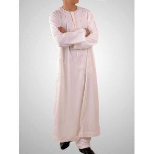 Men Qamis natural white XL