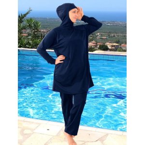 Muslim Swimsuit  marine S/M/L/XL